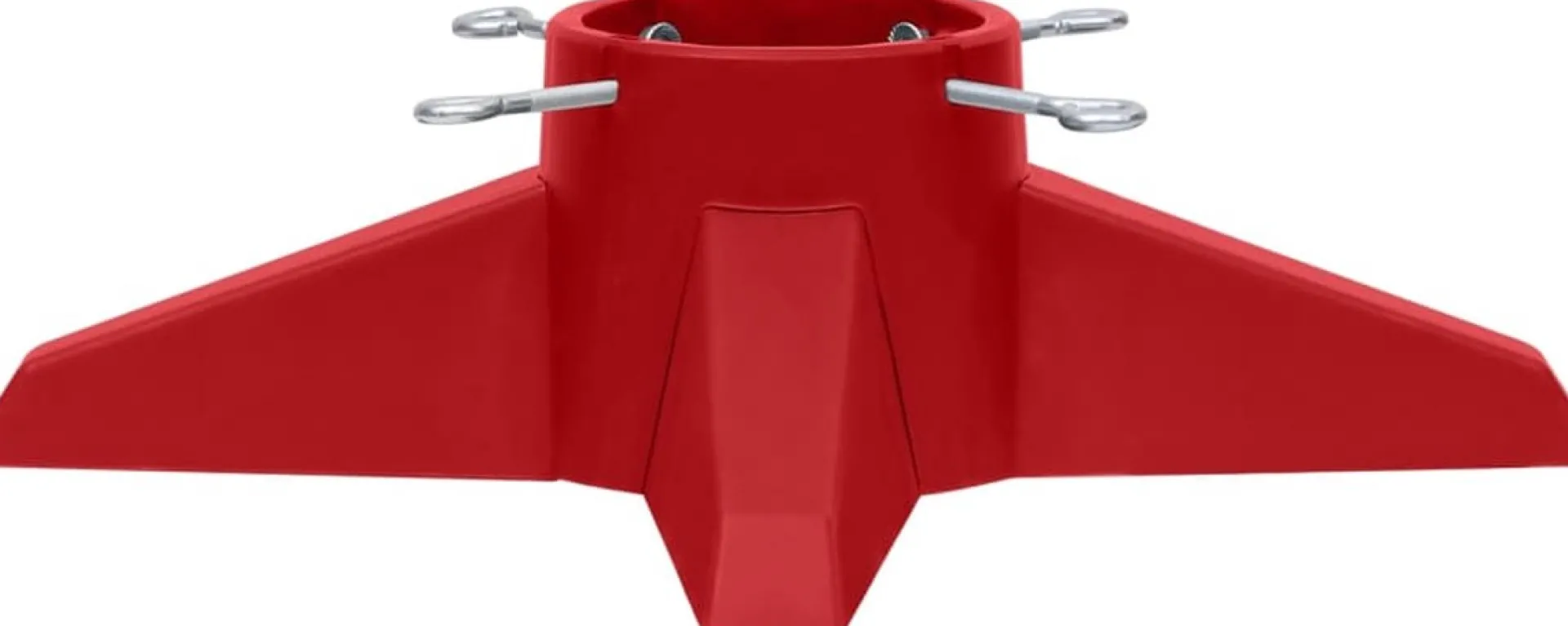 The Living Store Kerstboomstandaard - Kunststof 55.5 X 55.5 X 15 Cm - Geschikt Voor 2.1 M Boom - 1.3 Liter Watertank - Stamdiameter 40-105 Mm - Montage Vereist Store