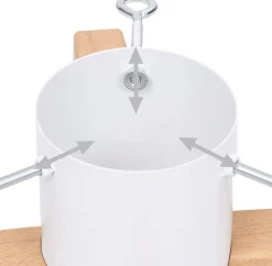 The Living Store Kerstboomstandaard 55X55X15-5 Cm - Kerstboomvoet New