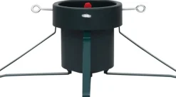 The Living Store Kerstboomstandaard Metaal/Kunststof - 46 X 46 X 19 Cm - 2.1 M Boomhoogte - 2L Waterreservoir - 50-120 Mm Diameter Cheap