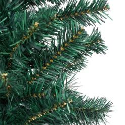 The Living Store Kunstkerstboom - 210 Cm - Groen Pvc - Stalen Poten - 435 Uiteinden Store