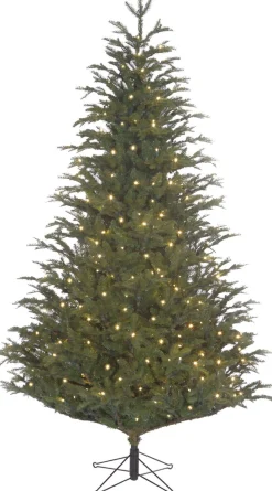 Top Trees Vancouver Kunstkerstboom Met Led Verlichting - H185 X O124 Cm - Groen Cheap