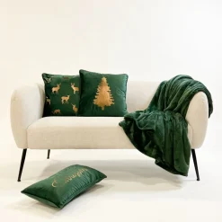 Sierkussen.nl Kerstkussens>Tree - Kussenhoes 45X45 Cm Kerst Decoratie - Velvet