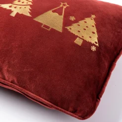 Sierkussen.nl Kerstkussens>Trees - Kussenhoes 30X50 Cm Kerst Decoratie - Velvet