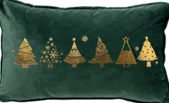 Sierkussen.nl Kerstkussens>Trees - Kussenhoes 30X50 Cm Kerst Decoratie - Velvet
