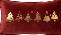 Sierkussen.nl Kerstkussens>Trees - Sierkussen 30X50 Cm Kerst Decoratie - Velvet