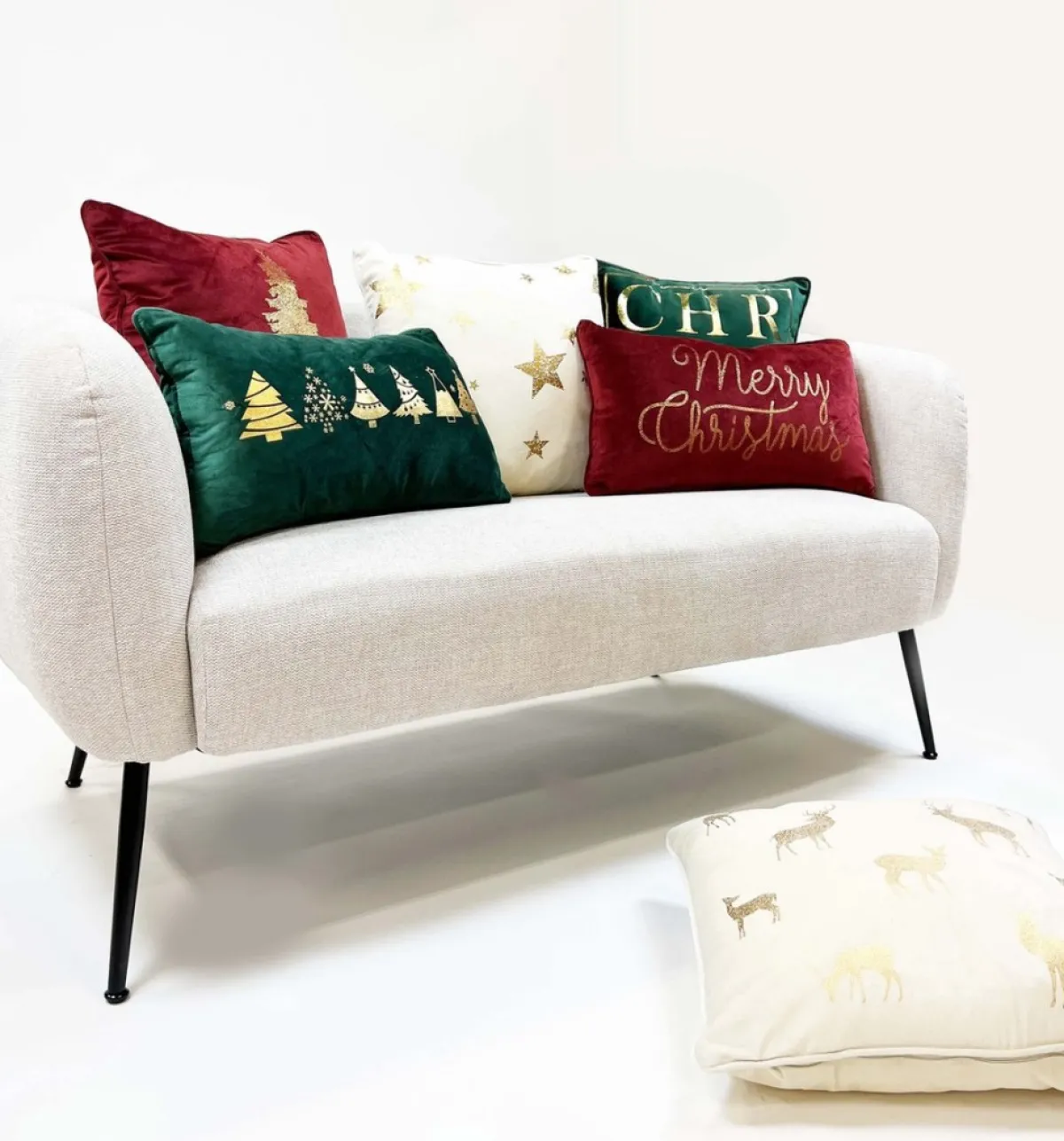 Sierkussen.nl Kerstkussens>Trees - Sierkussen 30X50 Kerst Decoratie - Velvet