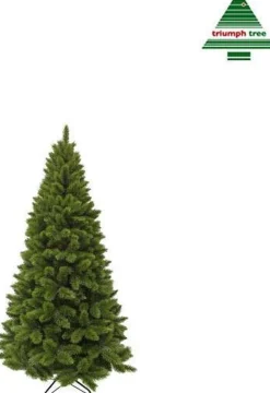 Triumph Tree - Camden Kerstboom Slim Groen Tips 195 - H120Xd69Cm - Kerstbomen (Franse Boom ) Flash Sale
