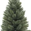 Triumph Tree - Forest Frosted Pine Christmas Tree Burlap/Potted Frosted, Newgrowth Blue - H90Xd61Cm Cheap
