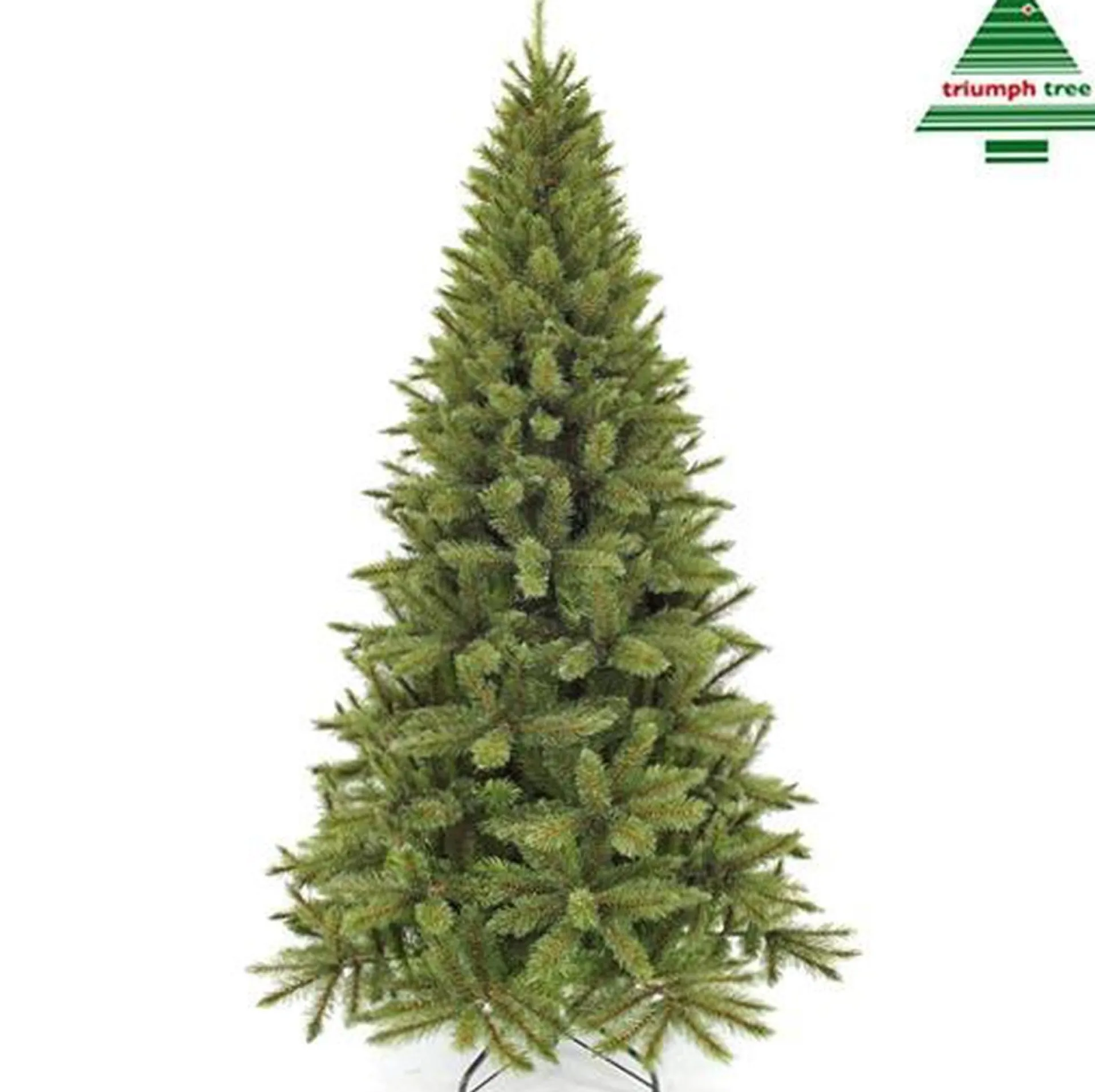 Triumph Tree - Kunstkerstboom - Forest Frosted Slim - Groen - 230Cm 230 Cm Clearance