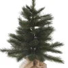 Triumph Tree Forest Frosted Kunstkerstboom In Jute - H60 X O46 Cm - Groen Clearance