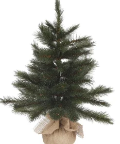 Triumph Tree Forest Frosted Kunstkerstboom In Jute - H60 X O46 Cm - Groen Clearance
