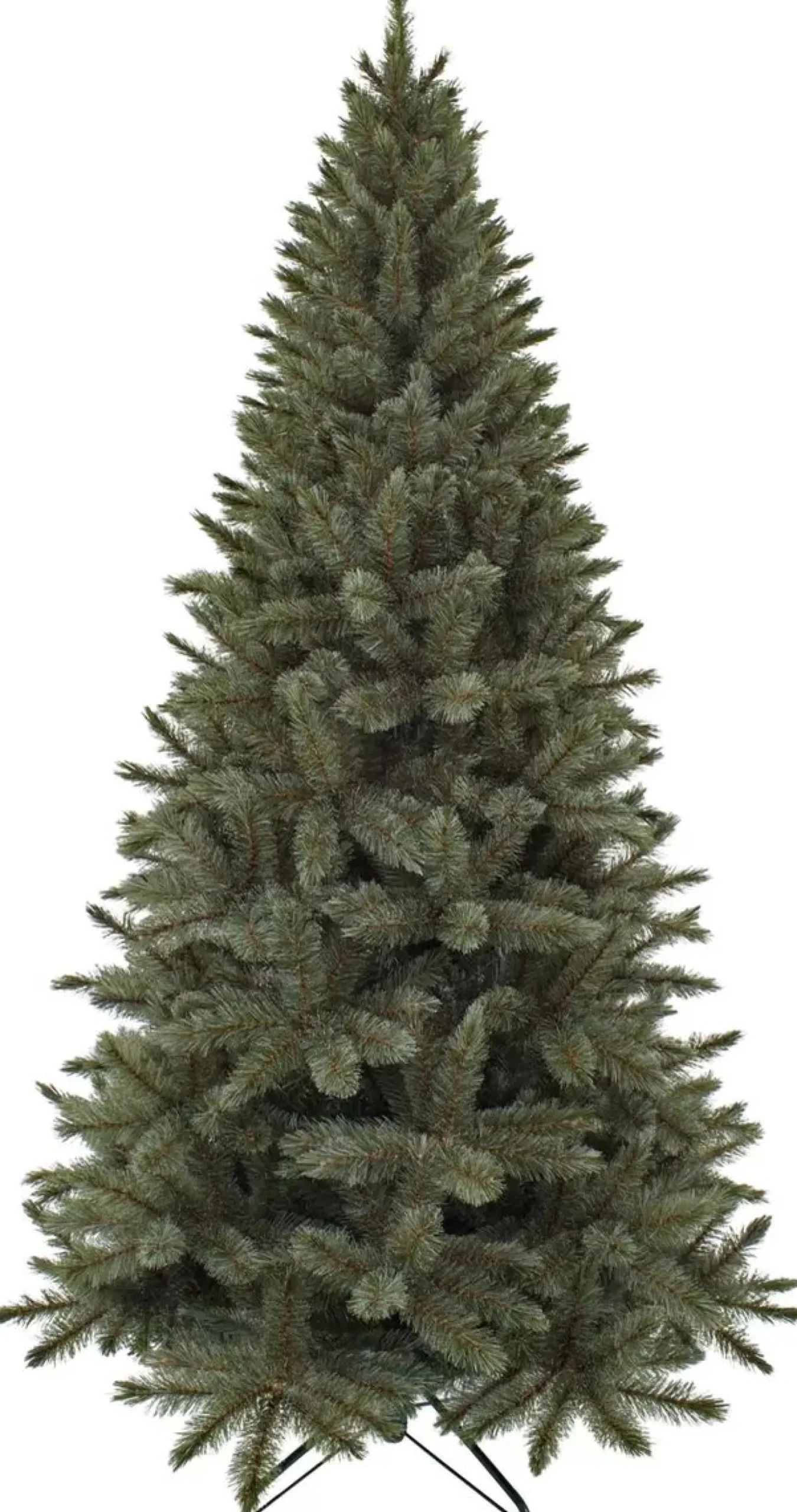 Triumph Tree Forest Frosted Slim Kunstkerstboom - H185Cm - Blauw Hot