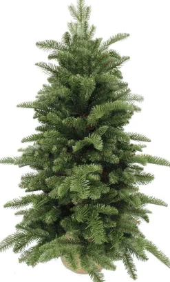 Triumph Tree Kunstkerstboom Met Jute Abies Nordmann Maat In Cm: 90 X 66 Groen - Groen Discount