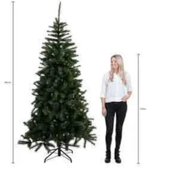 Triumph Tree Kunstkerstboom Tsuga Maat In Cm: 260 X 160 Groen - Groen Hot