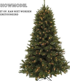 Triumph Tree Kunstkerstboom Forest Frosted Pine - 215 X 140 Cm - 304 Led Warm Wit - Donkergroen Hot