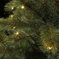 Triumph Tree Kunstkerstboom Forest Frosted Pine - 215 X 140 Cm - 304 Led Warm Wit - Donkergroen Hot