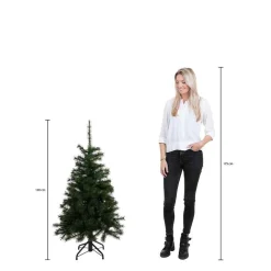 Triumph Tree Kunstkerstboom Empress Spruce Met Dennenappels Maat In Cm: 120 X 76 Besneeuwd - Besneeuwd New
