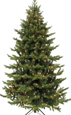Triumph Tree Sherwood Deluxe Kunstkerstboom Met Led Verlichting - H120 X O94 Cm - Groen Discount