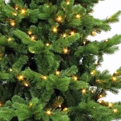 Triumph Tree Sherwood Deluxe Kunstkerstboom Met Led Verlichting - H120 X O94 Cm - Groen Discount