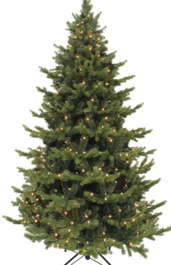 Triumph Tree Sherwood Deluxe Kunstkerstboom Met Led Verlichting - H120 X O94 Cm - Groen Discount