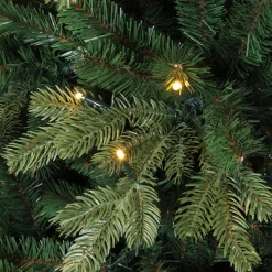 Triumph Tree Sherwood Deluxe Kunstkerstboom Met Led Verlichting - H120 X O94 Cm - Groen Discount