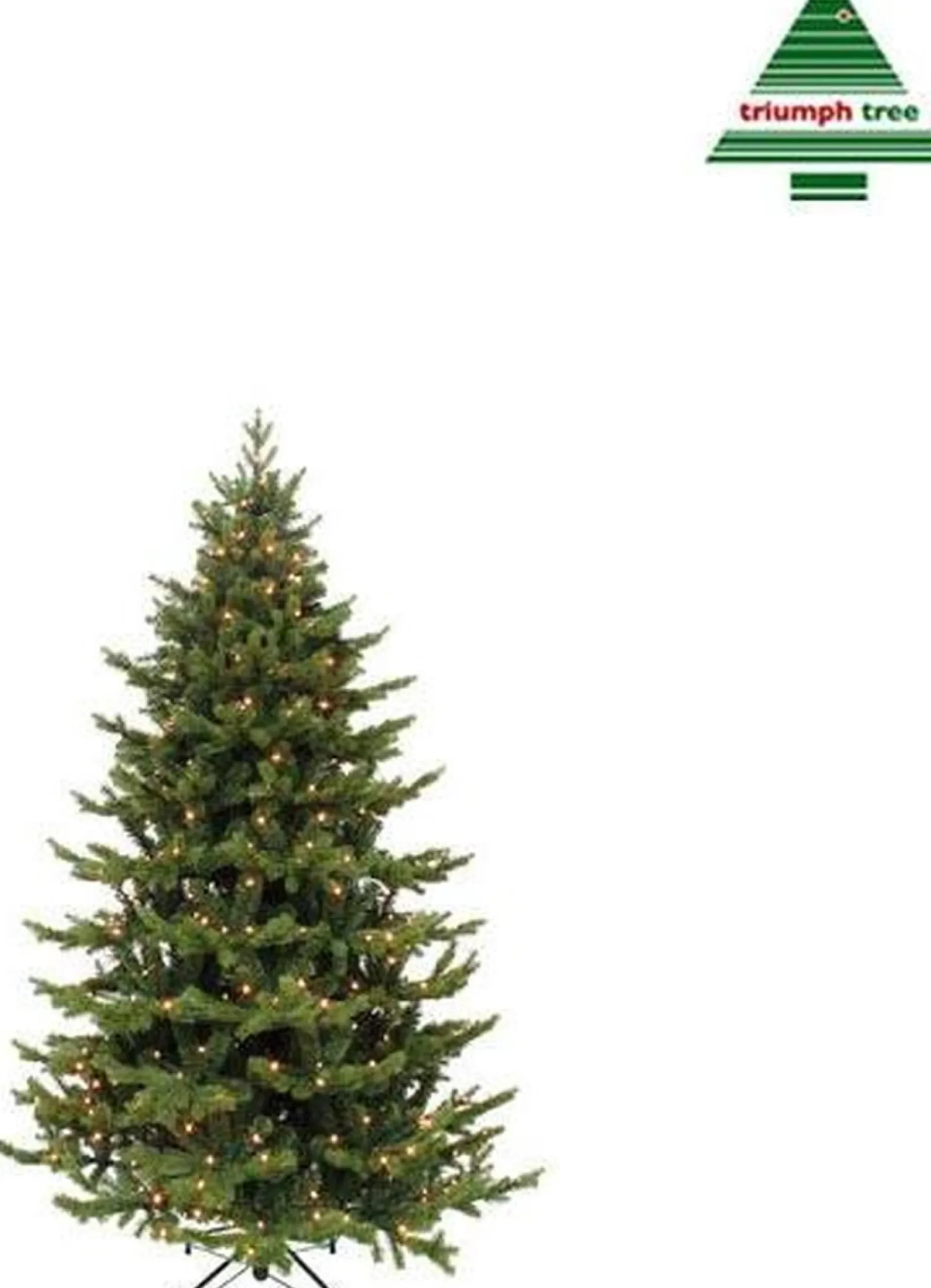 Triumph Tree Sherwood Deluxe Kunstkerstboom Met Led Verlichting - H120 X O94 Cm - Groen Discount