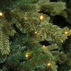 Triumph Tree Sherwood Deluxe Kunstkerstboom Met Led Verlichting - H120 X O94 Cm - Groen Discount