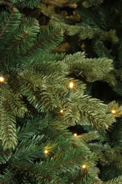 Triumph Tree Sherwood Deluxe Kunstkerstboom Met Led Verlichting - H120 X O94 Cm - Groen Discount