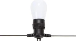 Vellight Tuya Led - 15 M - 15 Witte Lampen - Zwarte Draad - Smart Cheap