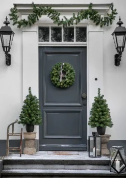 Everlands Tweedekans Kunstboom/Kunst Kerstboom - 90 Cm - Met Verlichting Online