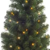 Everlands Tweedekans Kunstkerstboom - Groen - Met Verlichting - 120 Cm Outlet