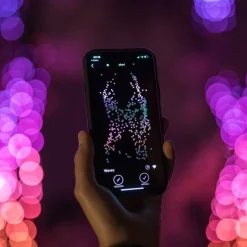 Twinkly Icicle Lichtgordijn - Binnen/Buiten - Rgbw - 190 Led-Lichtketting - Decoratie - App-Gestuurde - Zwart Fashion