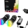 Twinkly Strings- Lichtsnoer - 20 Meter - Led Verlichting - Gekleurd & Warm Licht - Dimbaar - Binnen & Buiten - Verbind Met Bluetooth Of Wifi - Werkt Met Homekit, Homey, Alexa, Google Home En Razer Chroma Hot