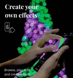 Twinkly Strings- Lichtsnoer - 20 Meter - Led Verlichting - Gekleurd & Warm Licht - Dimbaar - Binnen & Buiten - Verbind Met Bluetooth Of Wifi - Werkt Met Homekit, Homey, Alexa, Google Home En Razer Chroma Hot