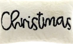 Unique Living Kerstkussens> | Kussen Christmas 30X50Cm Ivory | Kussen Woonkamer Of Slaapkamer