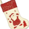 Unique Living Kerstsokken> | Sock Riga L38 Cm Santa