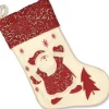 Unique Living Kerstsokken> | Sock Riga L45 Cm Santa