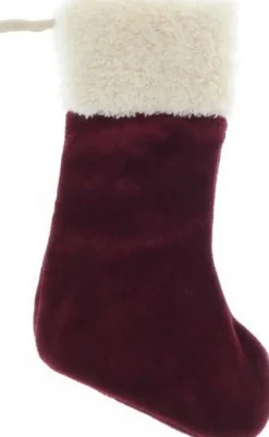 Unique Living Kerstsokken> | Stocking Coby 47X43X32Cm Tawny Port