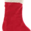 Unique Living Kerstsokken> | Stocking Coby 47X43X32Cm Red