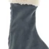 Unique Living Kerstsokken> | Stocking Coby 47X43X32Cm Dark Grey