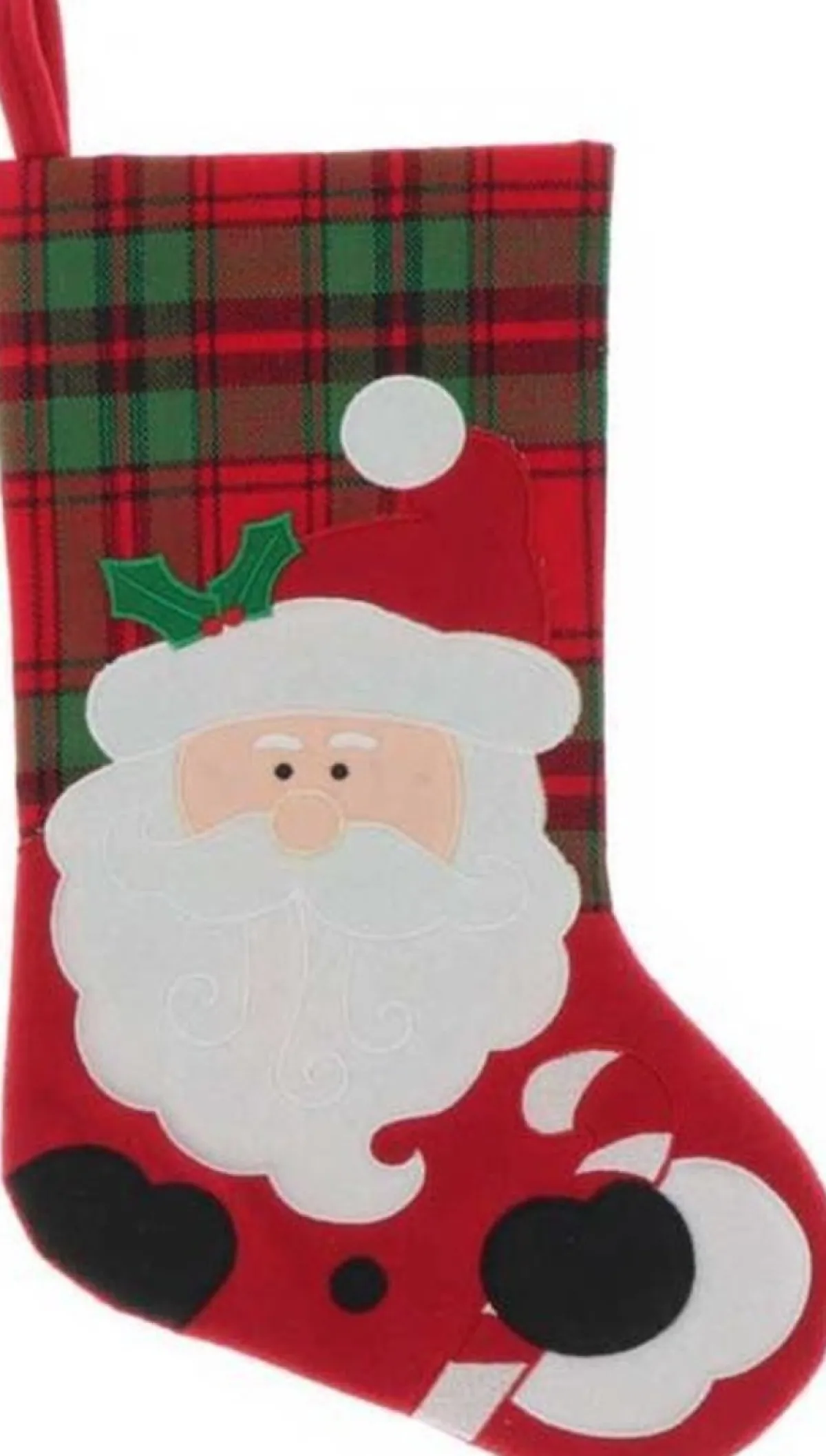 Unique Living Kerstsokken> | Stocking Daley 46Cm Santa