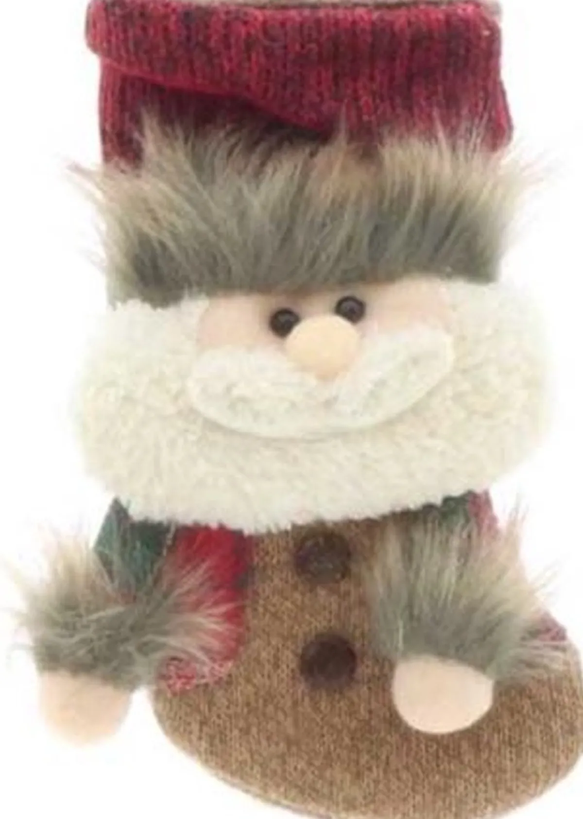 Unique Living Kerstsokken> | Stocking Vidar 11X22Cm Santa