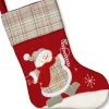 Unique Living Kerstsokken> | Tradition Sock Snowman