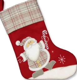 Unique Living Kerstsokken> | Tradition Sock Santa