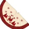 Unique Living - Treeskirt Riga D90 Cm Santa - Kerstboomkleed Clearance
