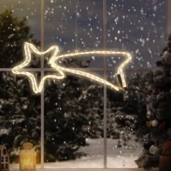 Nampook Vallende Sterren - Verlichte Ster - 144 Lampjes - 4M - Metalen Frame Clearance