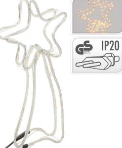 Nampook Vallende Sterren - Verlichte Ster - 144 Lampjes - 4M - Metalen Frame Clearance