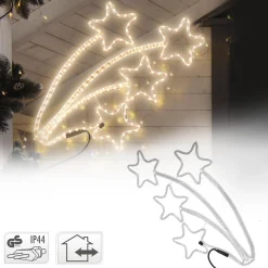 Nampook Vallende Sterren Lichtslang - 216 Lampjes - 6 Meter - 84 Cm Store