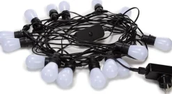 Vellight Tuya Led - 15 M - 15 Meerkleurige Lampen - Zwarte Draad - Smart New