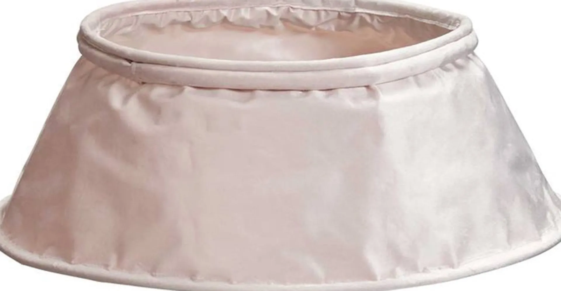 Merkloos Velvet Kerstboomrok Heaven - Roze - Zacht Velvet - Kerstboom Mand - Polyester - O 40 X 60 X 25 Cm Discount